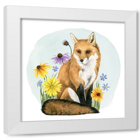 Wild Woodland I White Modern Wood Framed Art Print by Popp, Grace