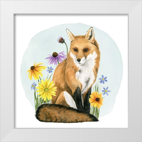 Wild Woodland I White Modern Wood Framed Art Print by Popp, Grace