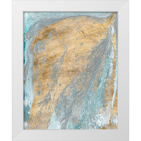 Fjord II White Modern Wood Framed Art Print by Ludwig, Alicia