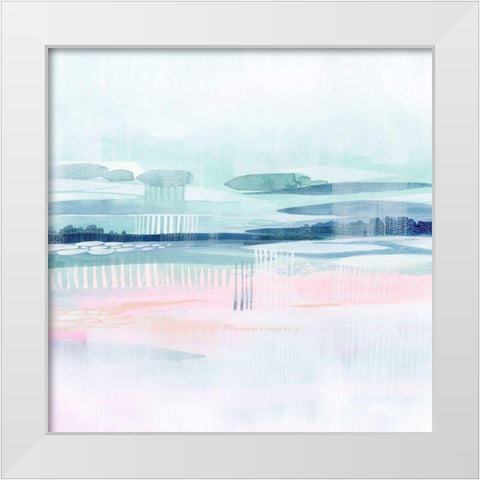 Patience I White Modern Wood Framed Art Print by Popp, Grace