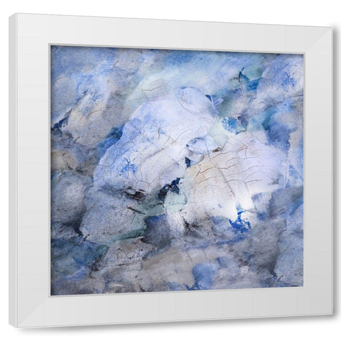 Tidal Flow II White Modern Wood Framed Art Print by Finch, Scherrer