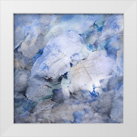 Tidal Flow II White Modern Wood Framed Art Print by Finch, Scherrer