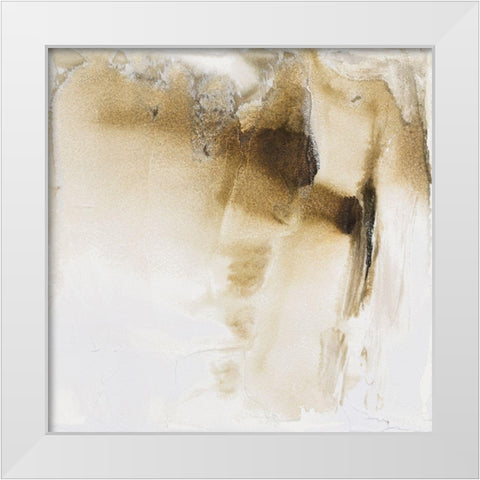 Drifting Sands I White Modern Wood Framed Art Print by Finch, Scherrer