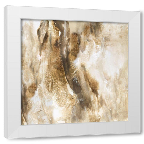 Drifting Sands III White Modern Wood Framed Art Print by Finch, Scherrer