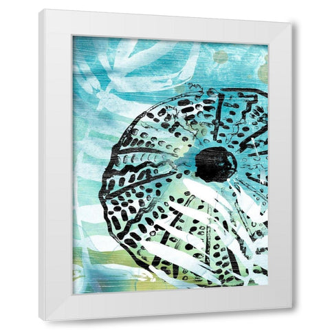 Echinoidia I White Modern Wood Framed Art Print by Vess, June Erica