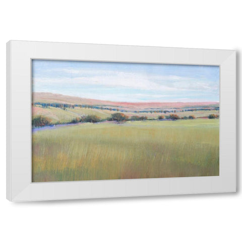 Hill Country I White Modern Wood Framed Art Print by OToole, Tim