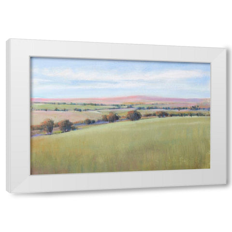 Hill Country II White Modern Wood Framed Art Print by OToole, Tim