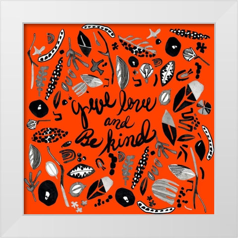 Woodland Wonder II White Modern Wood Framed Art Print by Blanckslate