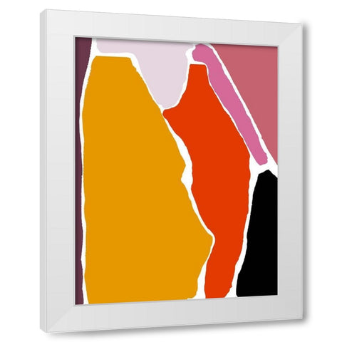 Final Homage I White Modern Wood Framed Art Print by Delamater, Rob