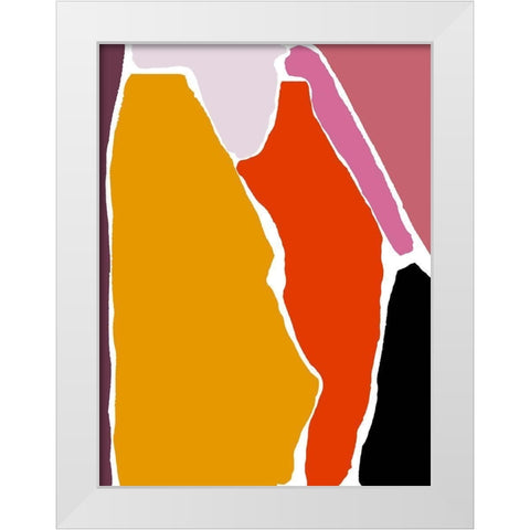 Final Homage I White Modern Wood Framed Art Print by Delamater, Rob