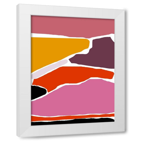 Final Homage II White Modern Wood Framed Art Print by Delamater, Rob