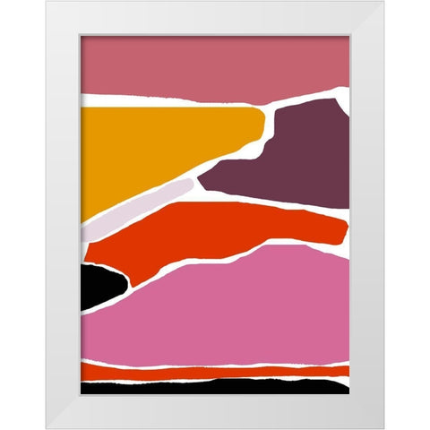 Final Homage II White Modern Wood Framed Art Print by Delamater, Rob