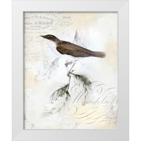 Rustic Gould II White Modern Wood Framed Art Print by Studio W