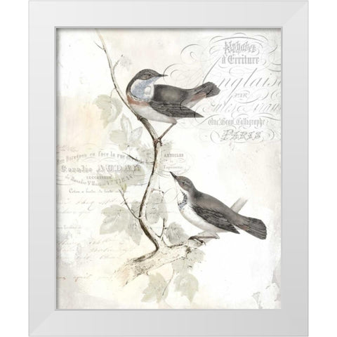 Rustic Gould IV White Modern Wood Framed Art Print by Studio W