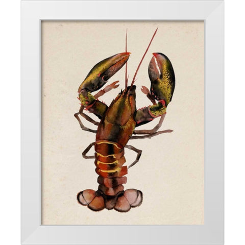 Sea Dweller II White Modern Wood Framed Art Print by Popp, Grace