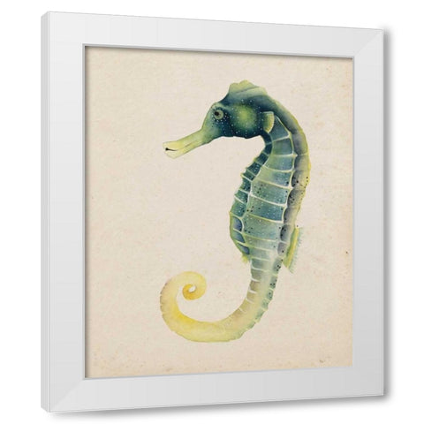 Sea Dweller V White Modern Wood Framed Art Print by Popp, Grace