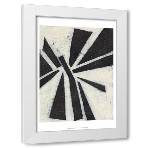 Symbiotic IV White Modern Wood Framed Art Print by Vess, June Erica