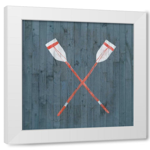 Nautical Plank II White Modern Wood Framed Art Print by Popp, Grace