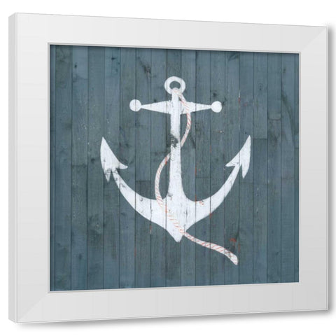 Nautical Plank IV White Modern Wood Framed Art Print by Popp, Grace