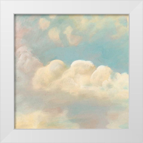 Cloud Study I White Modern Wood Framed Art Print by McCavitt, Naomi