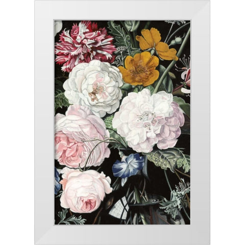 Baroque Botanica II White Modern Wood Framed Art Print by McCavitt, Naomi