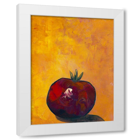 Bold Fruit III White Modern Wood Framed Art Print by Altug, Mehmet