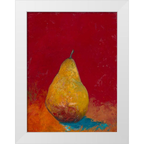 Bold Fruit IV White Modern Wood Framed Art Print by Altug, Mehmet