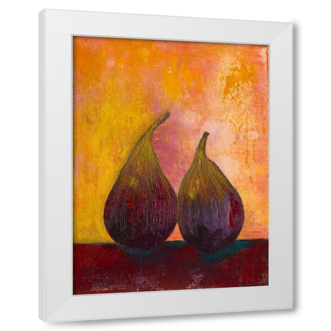 Bold Fruit V White Modern Wood Framed Art Print by Altug, Mehmet