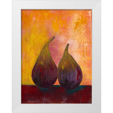 Bold Fruit V White Modern Wood Framed Art Print by Altug, Mehmet