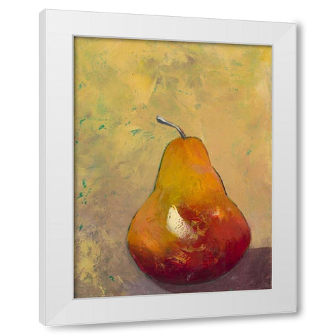 Bold Fruit VI White Modern Wood Framed Art Print by Altug, Mehmet