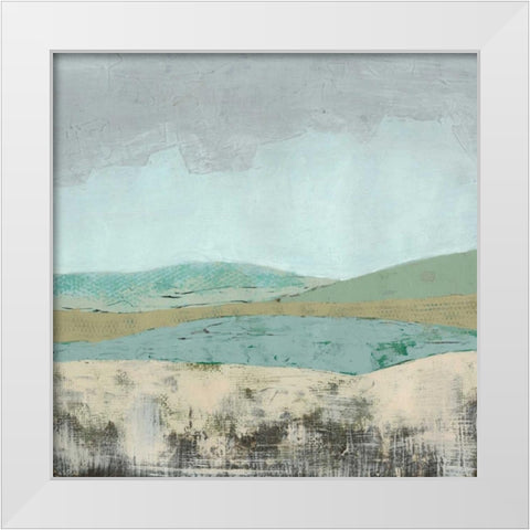 Pastel Mooreland II White Modern Wood Framed Art Print by Popp, Grace
