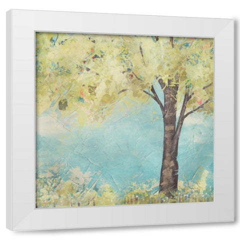 Glen Arbor I White Modern Wood Framed Art Print by Vess, June Erica
