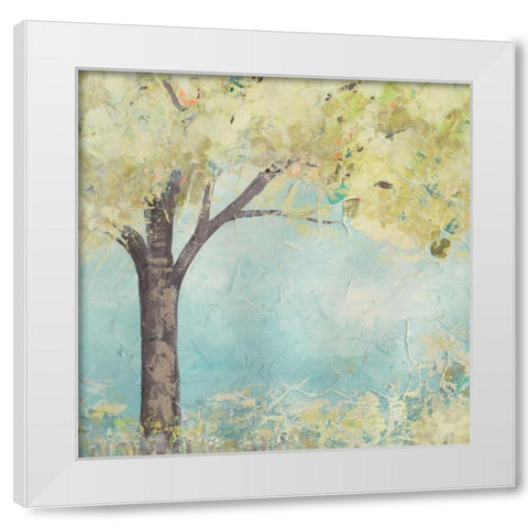 Glen Arbor II White Modern Wood Framed Art Print by Vess, June Erica