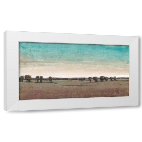 Rural Retreat II White Modern Wood Framed Art Print by OToole, Tim