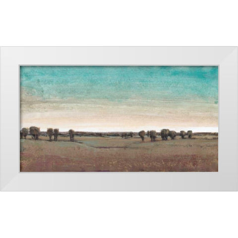 Rural Retreat II White Modern Wood Framed Art Print by OToole, Tim