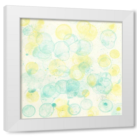 Ocean Tetra I White Modern Wood Framed Art Print by Lam, Vanna