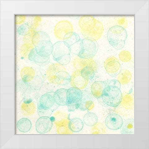 Ocean Tetra I White Modern Wood Framed Art Print by Lam, Vanna