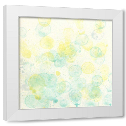 Ocean Tetra II White Modern Wood Framed Art Print by Lam, Vanna