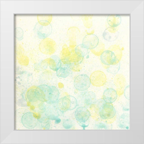 Ocean Tetra II White Modern Wood Framed Art Print by Lam, Vanna