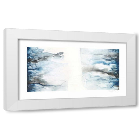 Transfixed II White Modern Wood Framed Art Print by Stramel, Renee W.