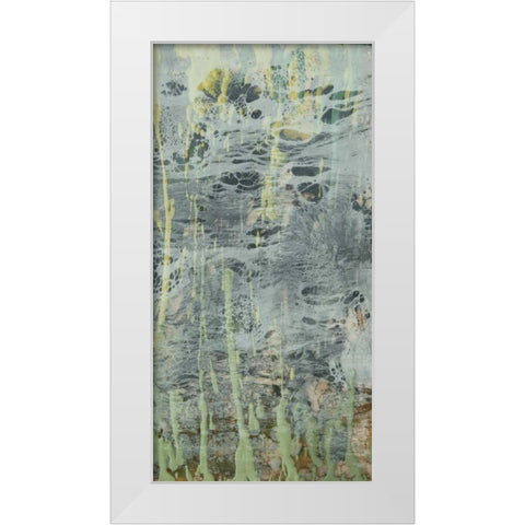 Marbled Plane II White Modern Wood Framed Art Print by Goldberger, Jennifer
