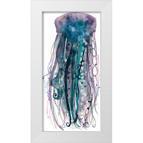 Tentacles IV White Modern Wood Framed Art Print by Popp, Grace