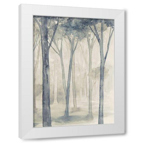 Whispering Woodland II White Modern Wood Framed Art Print by Popp, Grace