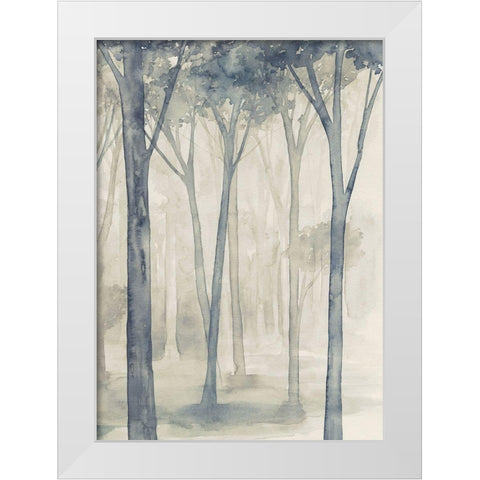 Whispering Woodland II White Modern Wood Framed Art Print by Popp, Grace