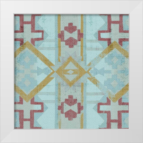 Taos II White Modern Wood Framed Art Print by Studio W