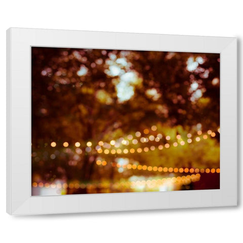 Summer Trees II White Modern Wood Framed Art Print by Quintero, Sonja