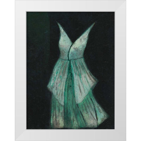 White Dress I White Modern Wood Framed Art Print by Altug, Mehmet