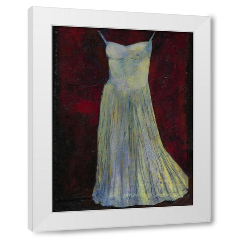 White Dress II White Modern Wood Framed Art Print by Altug, Mehmet