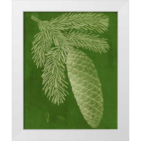 Modern Pine IV White Modern Wood Framed Art Print by Vision Studio
