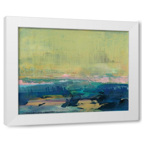 Vintage Landscapes I White Modern Wood Framed Art Print by Fuchs, Jodi